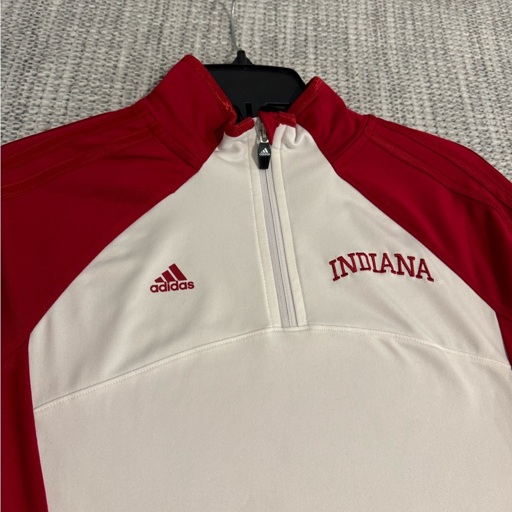Indiana University Adidas quarter zip